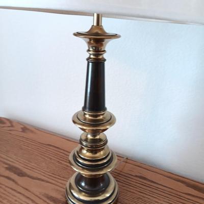 Brass table lamp Black and brass design