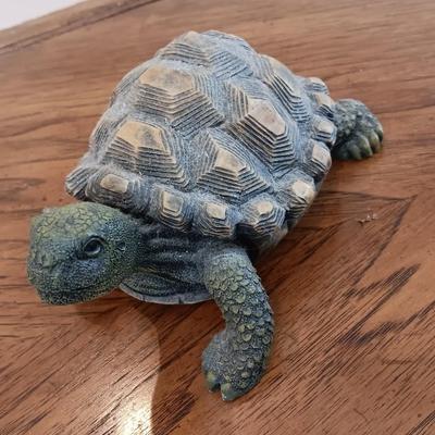 Two turtles and a set of four stone Thirsty stone Mountain scenery coasters