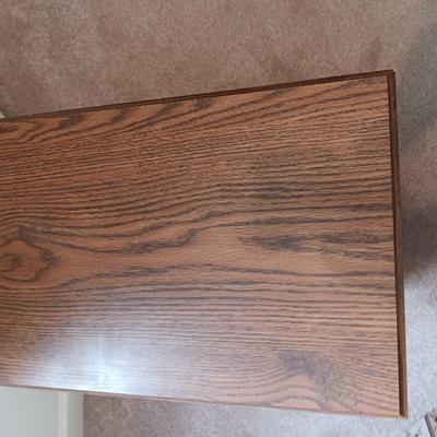 Nice small End table with storage and magazine rack