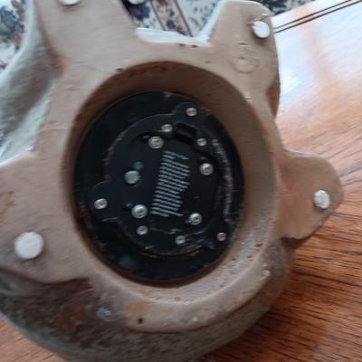 Ceramic led Light up yard / Garden frog