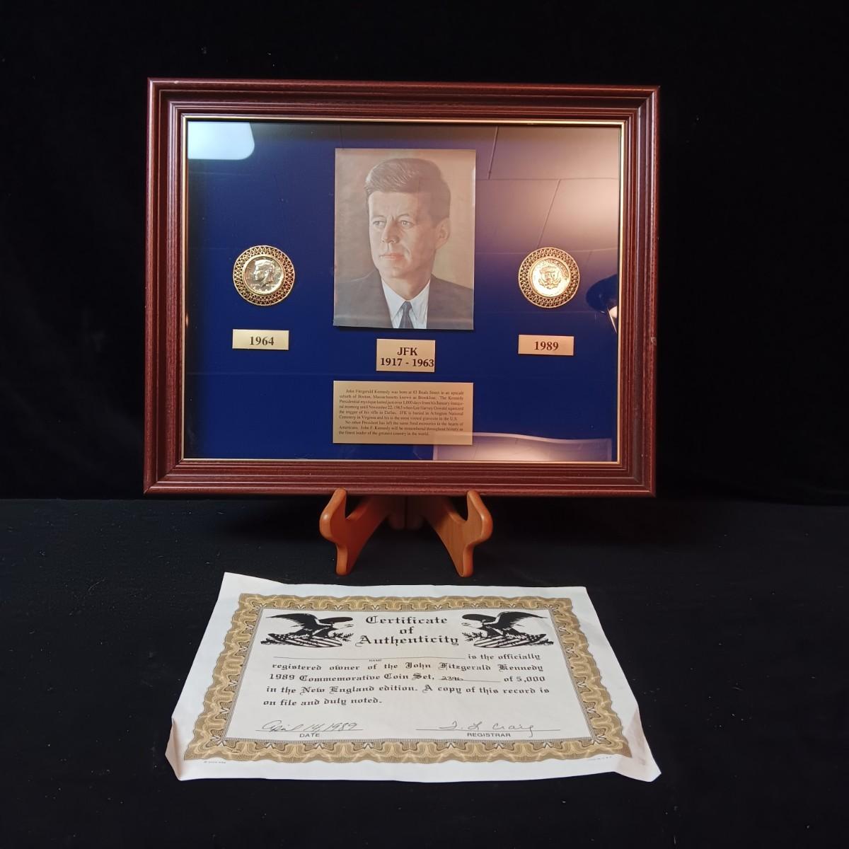 John F Kennedy Commemorative Coin Set 