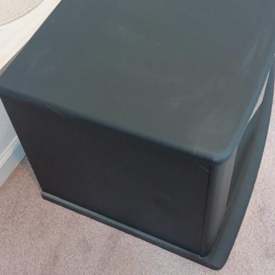 Black Tech Craft media cabinet