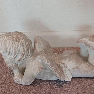 Home or garden Angel Cherub laying down