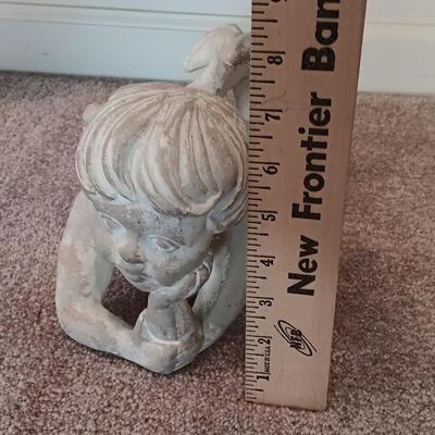 Home or garden Angel Cherub laying down