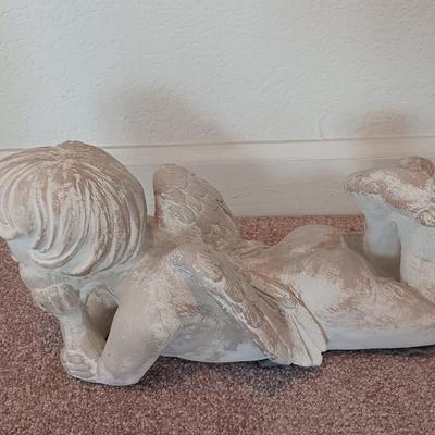 Home or garden Angel Cherub laying down