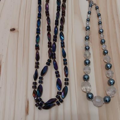 Two pretty beaded necklaces