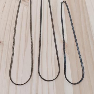 Three unisex necklaces / chains