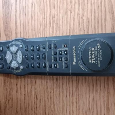 Panasonic 4 head VHS player with remote control