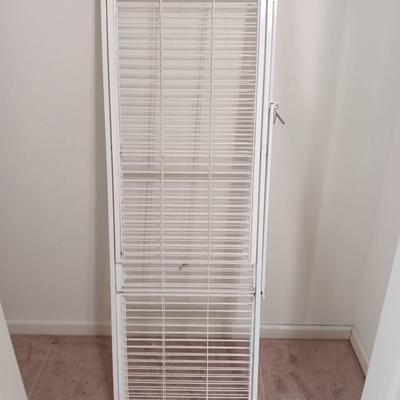 Nice POP - IT foldable storage shelving each shelf holds 175 lbs max