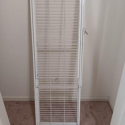 Nice POP - IT foldable storage shelving each shelf holds 175 lbs max