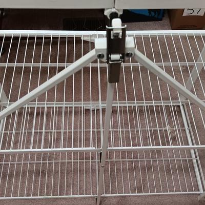 Nice POP - IT foldable storage shelving each shelf holds 175 lbs max