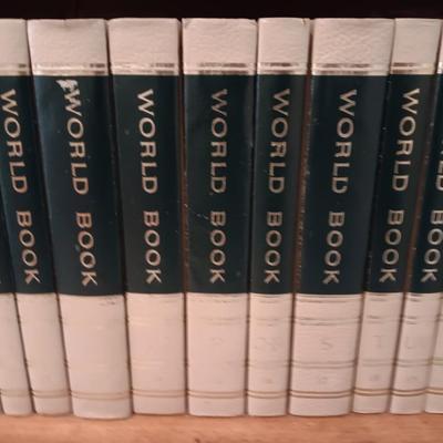 Set of vintage Yearbook encyclopedia's