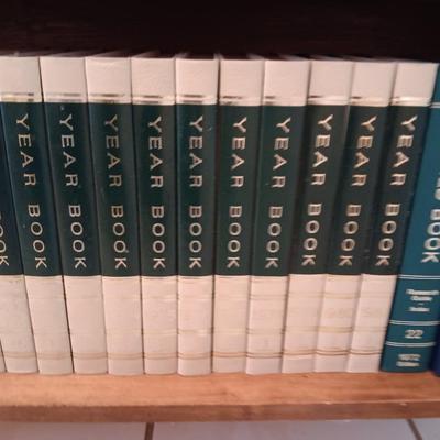 Set of vintage Yearbook encyclopedia's