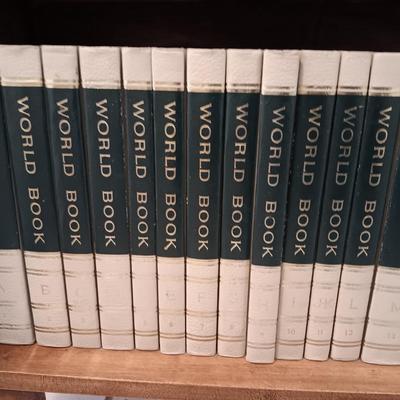 Set of vintage Yearbook encyclopedia's