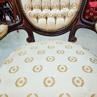 Pair of Louis XIV Style Occasional Chairs