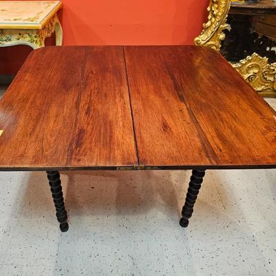 19th c. Flip Top Game Table