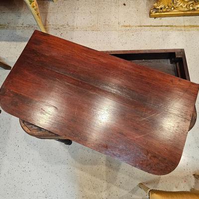 19th c. Flip Top Game Table