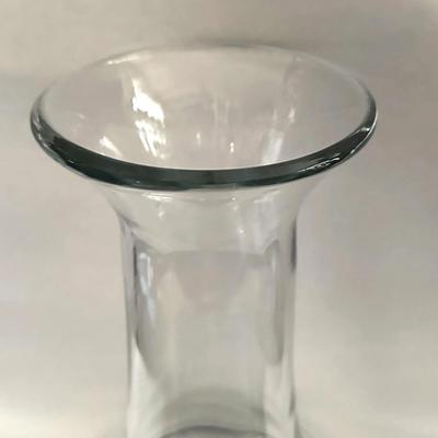  BLENKO GLASS CLASSIC LINE 12" CRYSTAL VASE DON SHEPHERD DESIGN