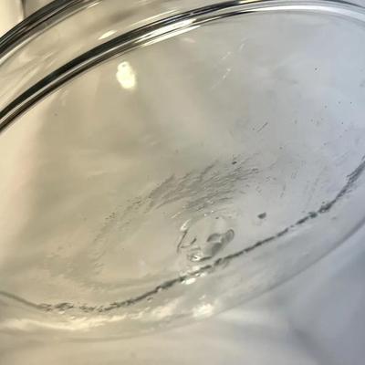 BLENKO GLASS CLASSIC LINE 12" CRYSTAL VASE DON SHEPHERD DESIGN