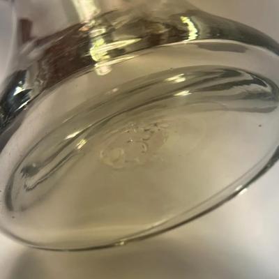  BLENKO CRYSTAL AMETHYST SPIRAL 14" VASE MATT CARTER DESIGN