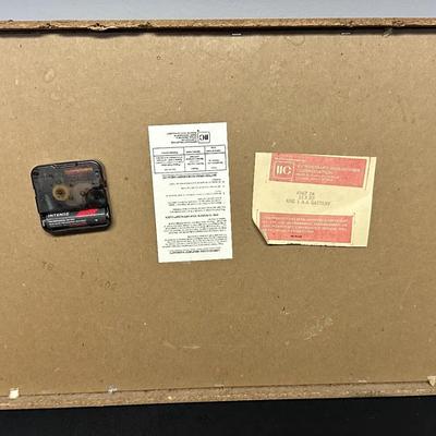  1930 CADILLAC V-16 ROADSTER INTERCRAFT WALL CLOCK 1970s