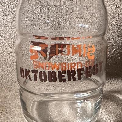 SNOWBIRD UTAH OKTOBERFEST 14oz BEER GLASS