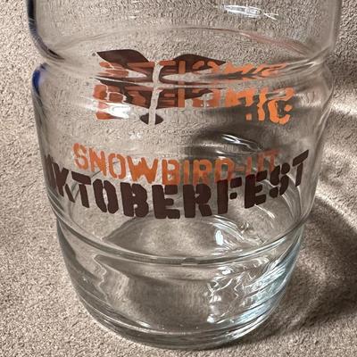 SNOWBIRD UTAH OKTOBERFEST 14oz BEER GLASS