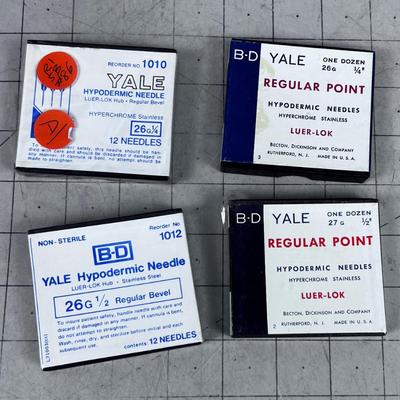 NEW Packages of Hypodermic Needles 