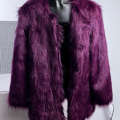 NEW Forever 21 Purple Red Coat 