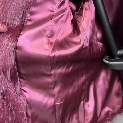 NEW Forever 21 Purple Red Coat 