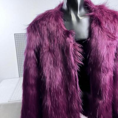 NEW Forever 21 Purple Red Coat 