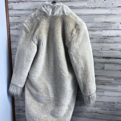 NEW Women's Faux Fur Beige PAJI Made in USA 