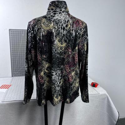 MISOOK  Crazy Top or Jacket with zipper 