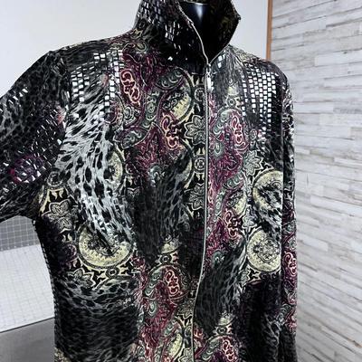MISOOK  Crazy Top or Jacket with zipper 