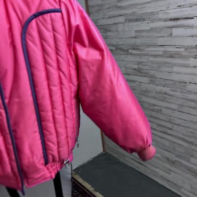 Vintage BOGNER Women's HOT 90's PINK COAT for SKIING in UTAH 
