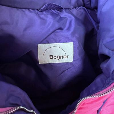 Vintage BOGNER Women's HOT 90's PINK COAT for SKIING in UTAH 