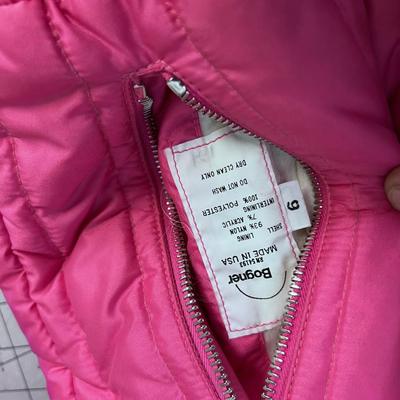 Vintage BOGNER Women's HOT 90's PINK COAT for SKIING in UTAH 