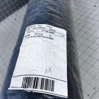 J C Penny Rug, NEW Black 