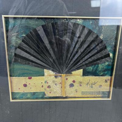 Baltic Tapestry by KATRINA KEES Matched pair framed and matted 
