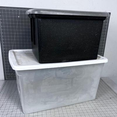 Storage Tubs 2 