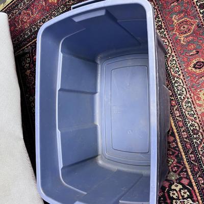 2 Extra Large Tubs - Blue