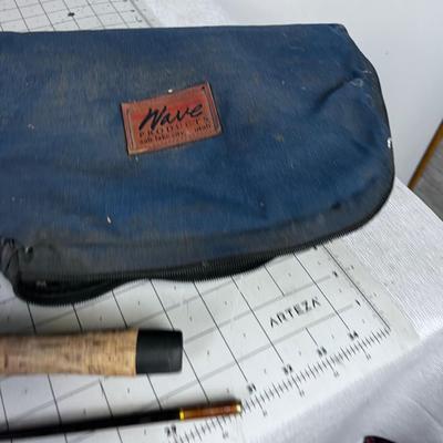 ROD CASE with an old FENWICK Rod