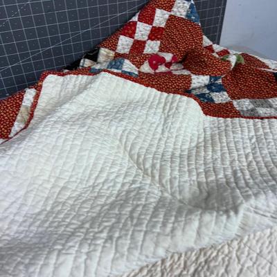 Antique Hand Crafted Quilt 