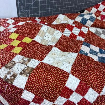 Antique Hand Crafted Quilt 