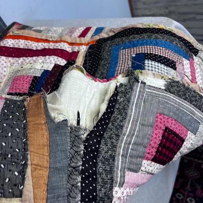 AWESOME Hand Crafted Quilt with EDGE WEAR!!