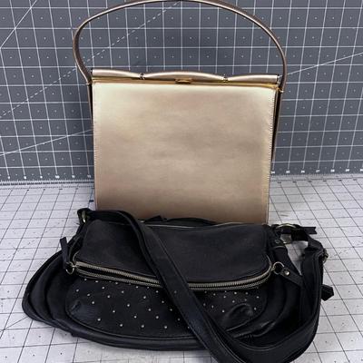  Black & Gold Vintage Purses