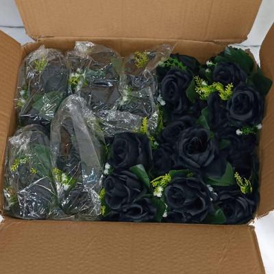 Lot of 12 Brand New Black Rose Centerprices