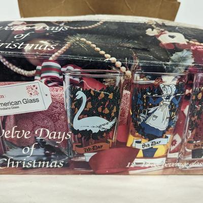 12 Days Of Christmas Glasses