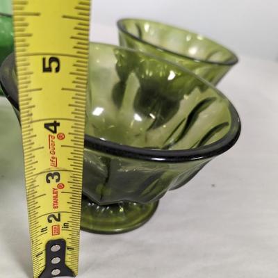 Anchor Hocking Footed Candy Dishes