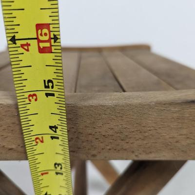 Fold-able Wooden Stool